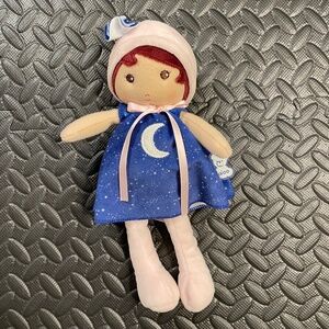 Blue Moon Doll with Pink Accents
